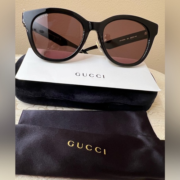 Gucci Cat Eyes Sunglasses All Inclusion NWT - Picture 3 of 17